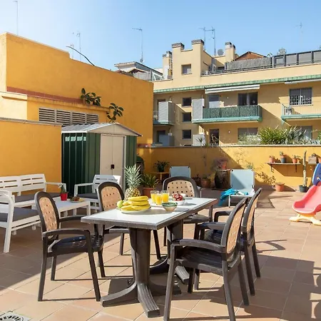 Apartment Lets Holidays Terrace Barcelona